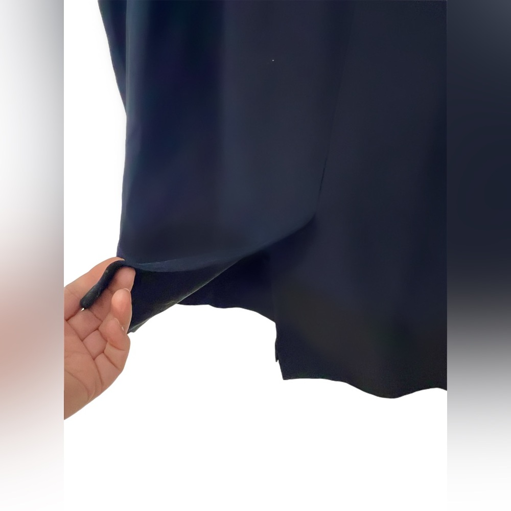 🍍Liz Claiborne Collection Sz. 12 Navy, Side Zipper, Fully Lined, Back Slit🍍 - Picture 4 of 7